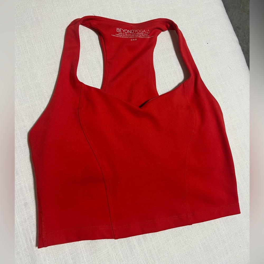 Beyond Yoga Women's Red Top